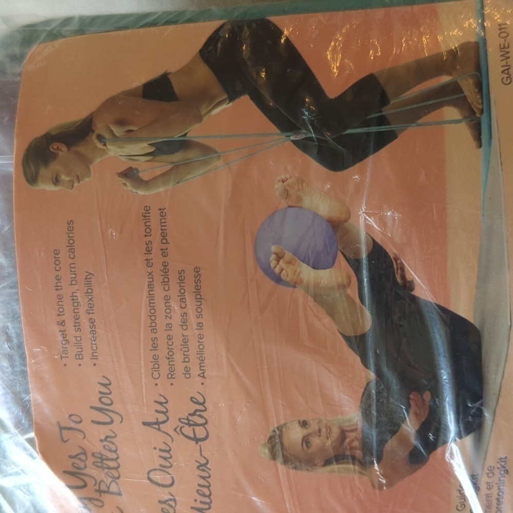 GAIAM Studio Select Ultimate Core Toning Kit New Say Yes To A Better You - Picture 7 of 7